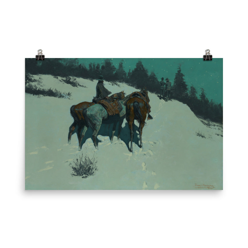 A Reconnaissance Frederic Remington Giclée Art Print