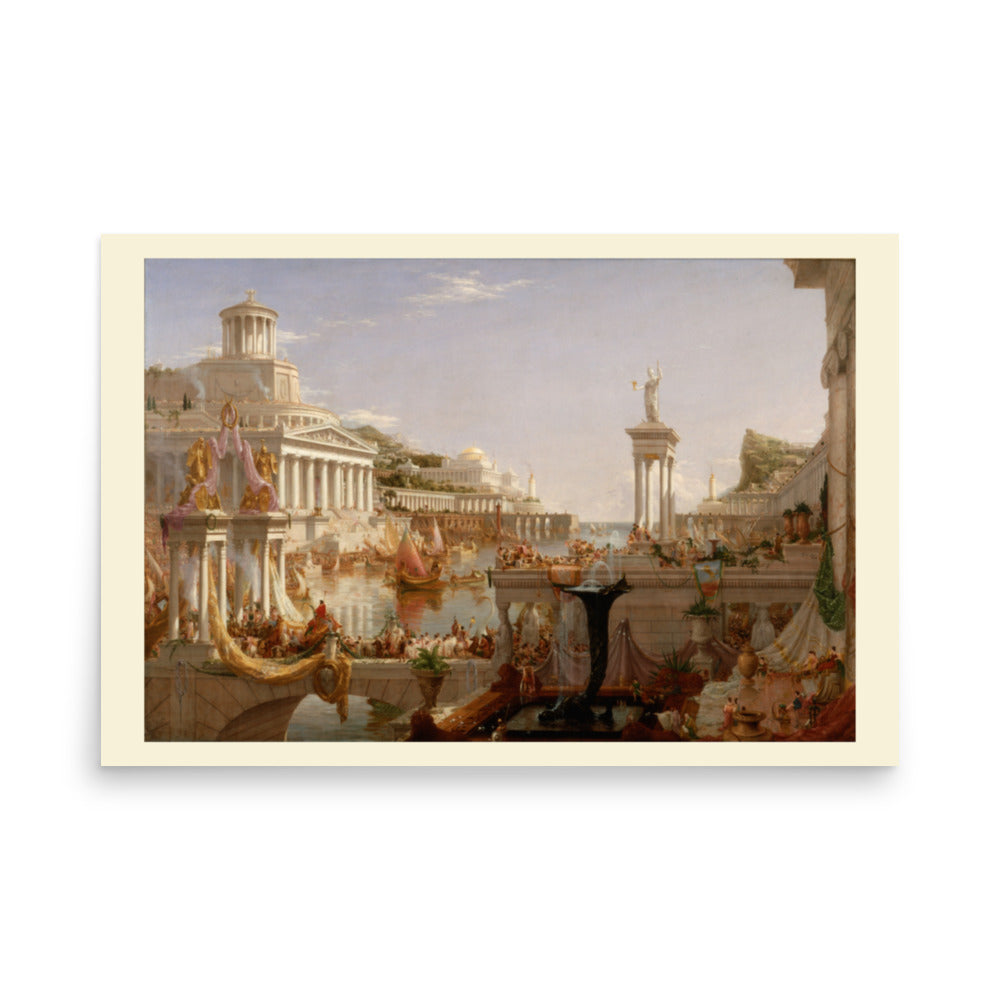The Consummation of Empire Thomas Cole The Course of Empire Art Print