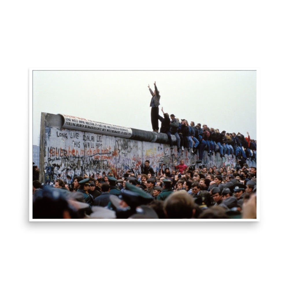 The Fall of the Berlin Wall Print
