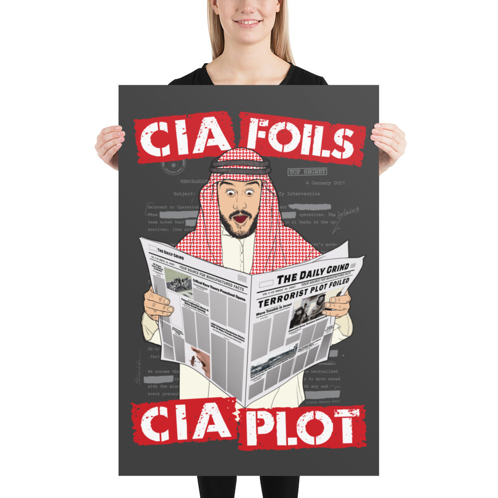 CIA Foils CIA Plot Poster