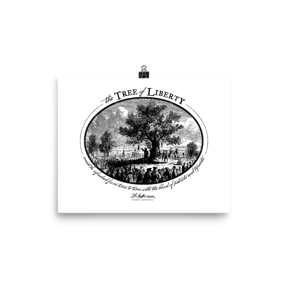Tree of Liberty Art Print