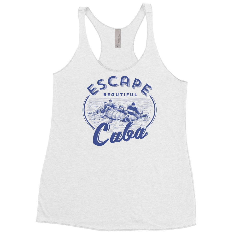 Escape Beautiful Cuba Women's Racerback Tank
