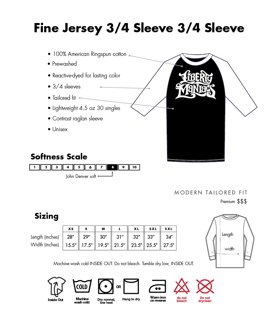 Oldage Mutant Mitch McConnell 3/4 Sleeve Raglan