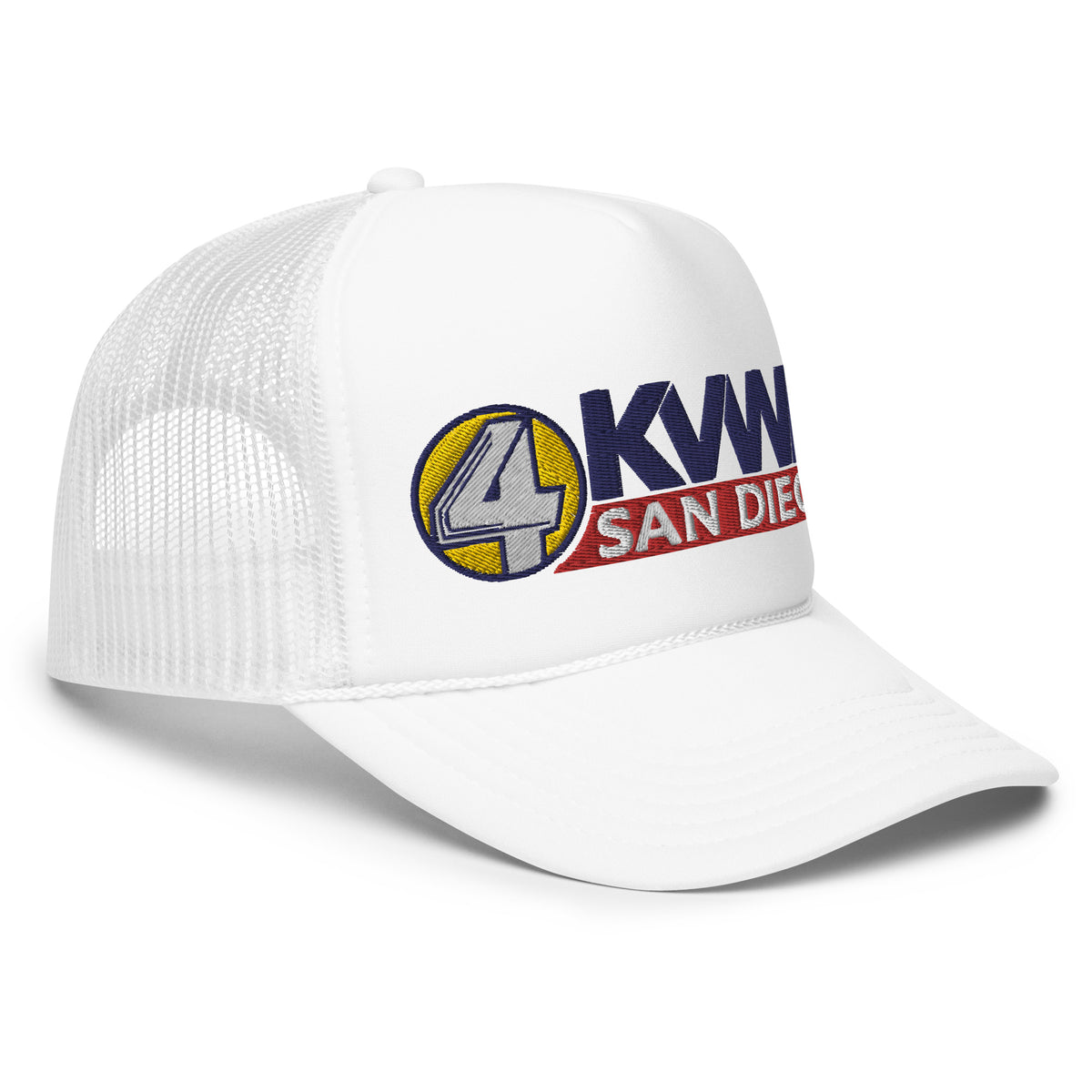KVWN Channel 4 San Diego Anchorman Foam Trucker Hat