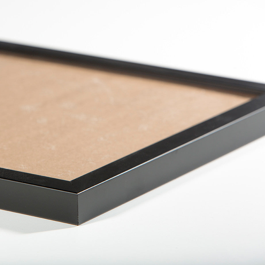 The black frame is great for any room.