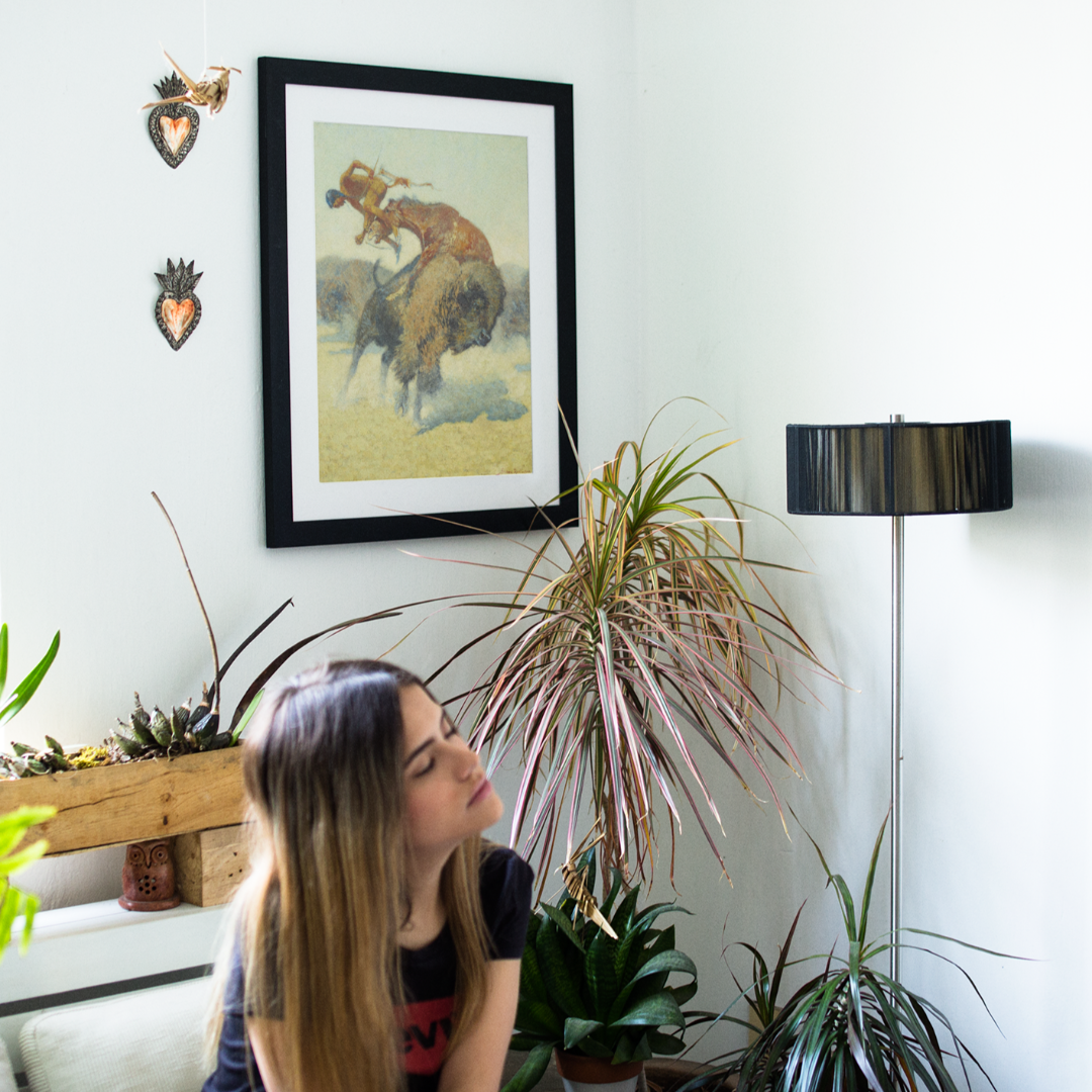 Frederic Remington Buffalo Hunt Print