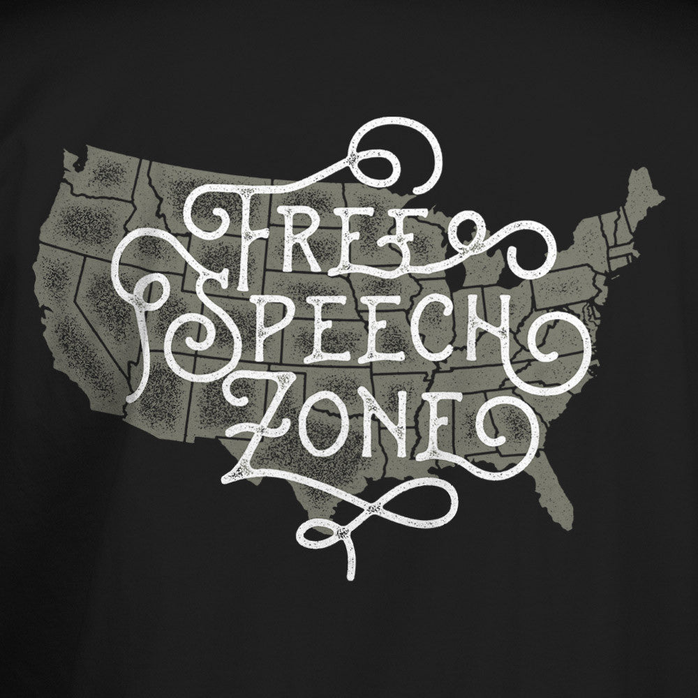 Free Speech Zone by Liberty Maniacs