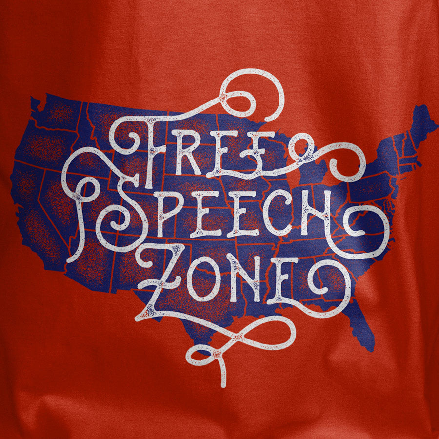 Free Speech Zone by Liberty Maniacs