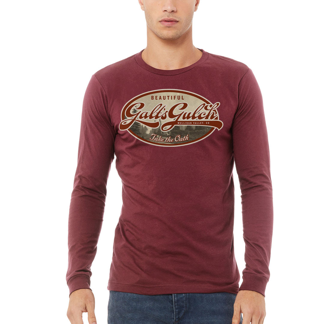 Galt&#39;s Gulch Unisex Long Sleeve Tee