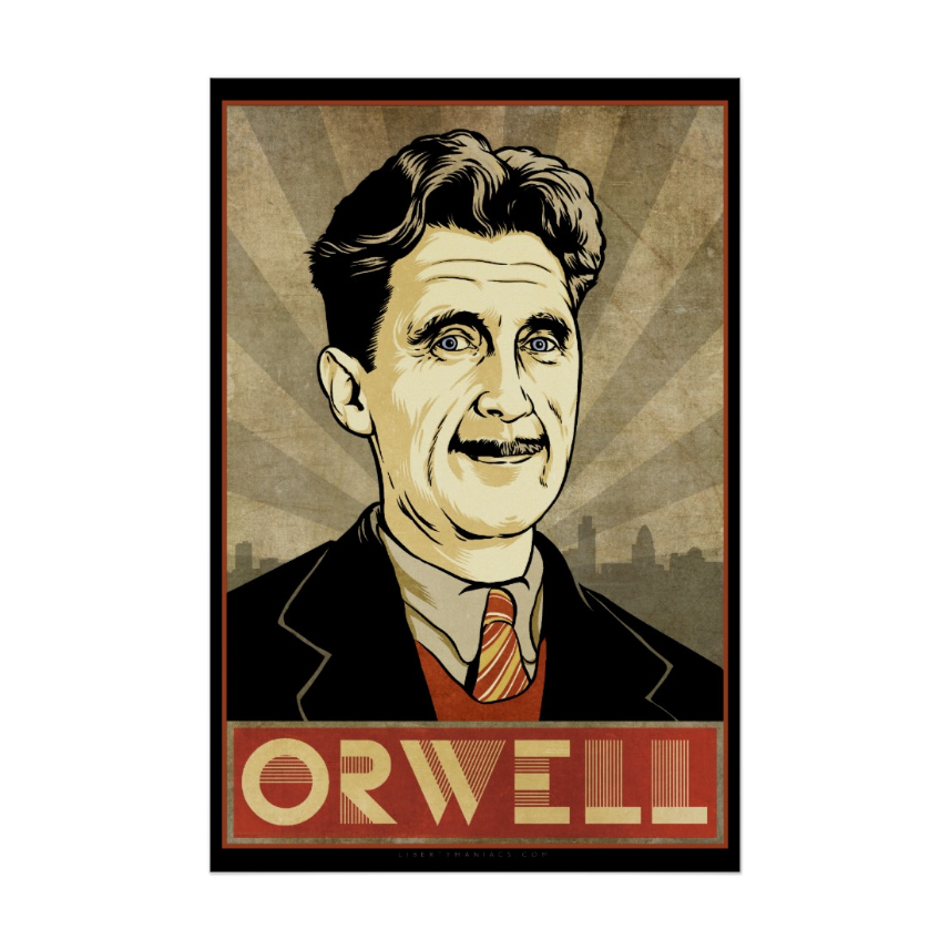 George Orwell Poster