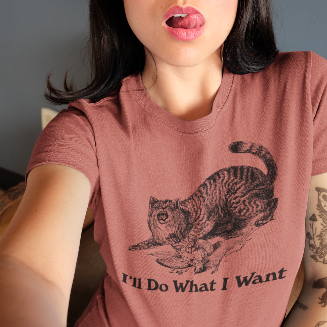 Wildcat I&#39;ll Do What I Want Short-Sleeve Unisex T-Shirt