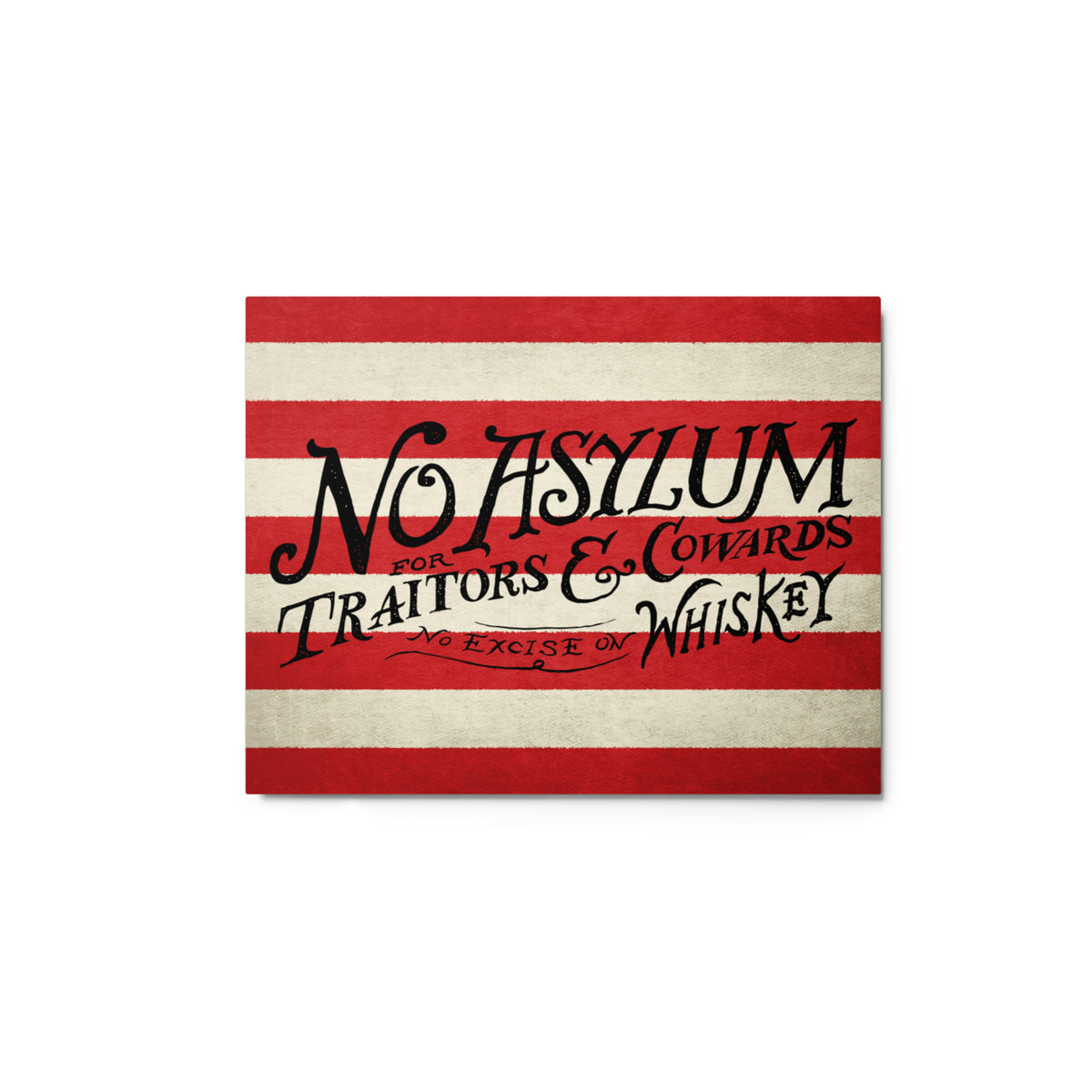 Whiskey Rebellion Flag Metal prints