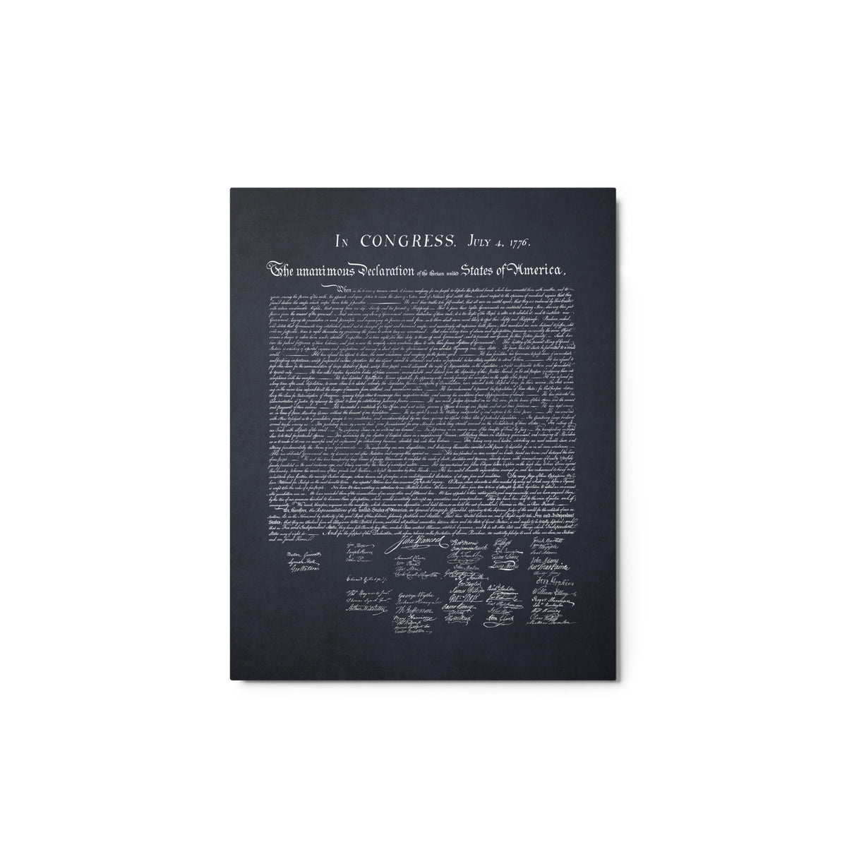 Declaration of Independence Metal Print