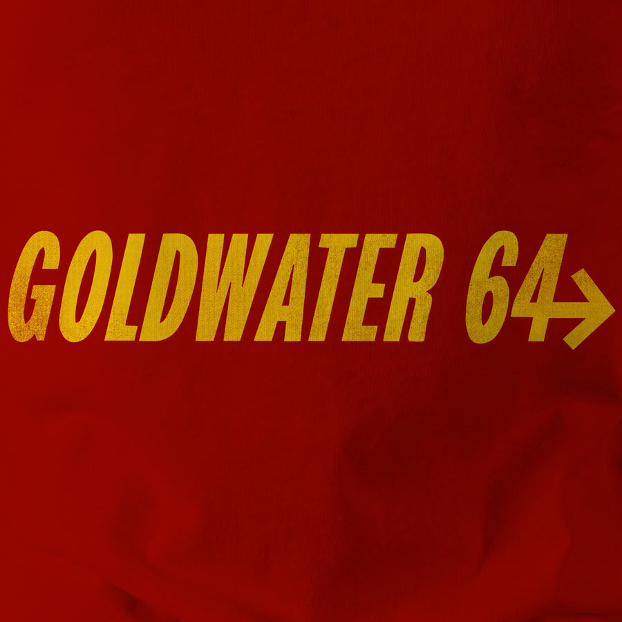 Goldwater 64 Presidential Campaign Heavyweight T-Shirt