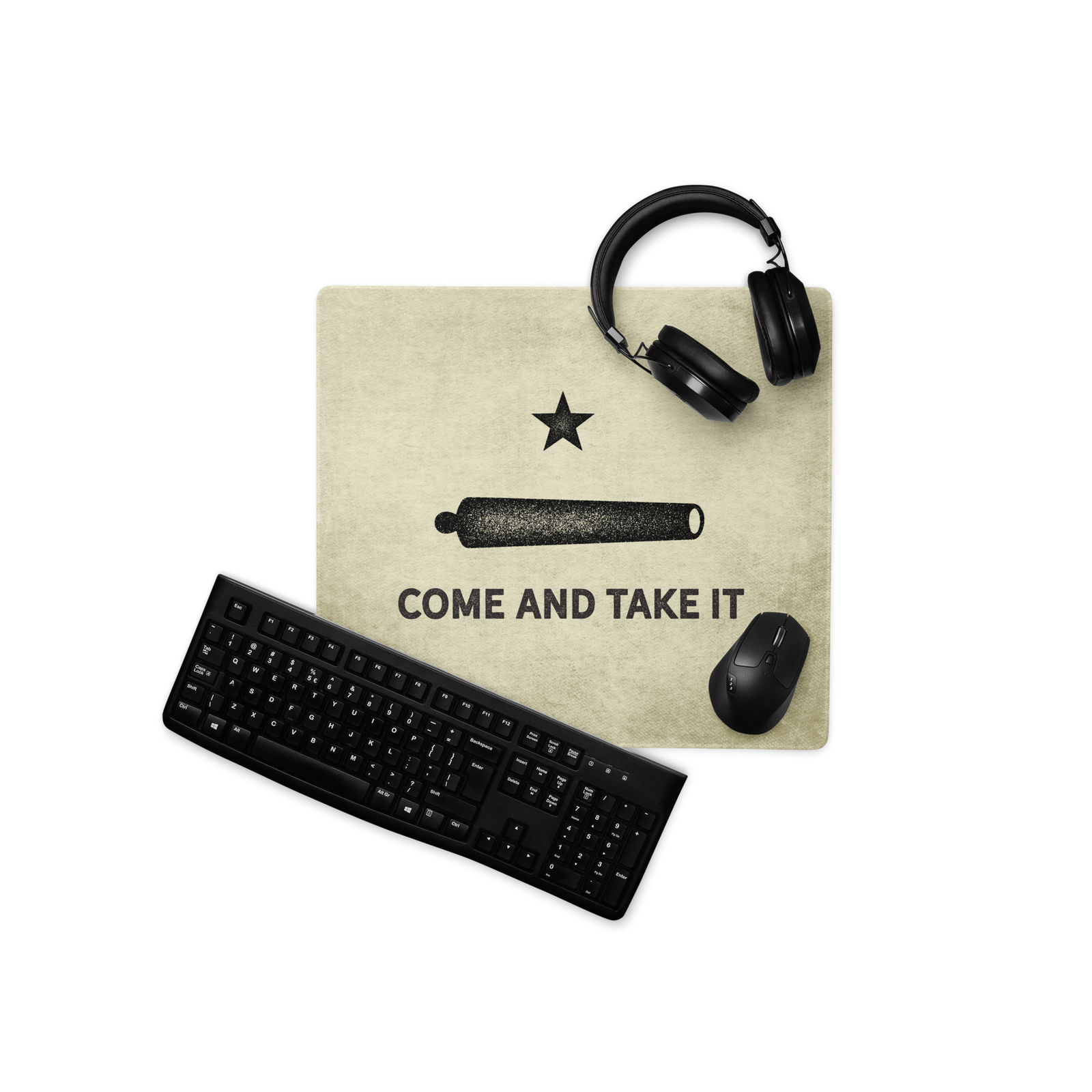 Gonzalez Come and Take It Gaming Desk Mat
