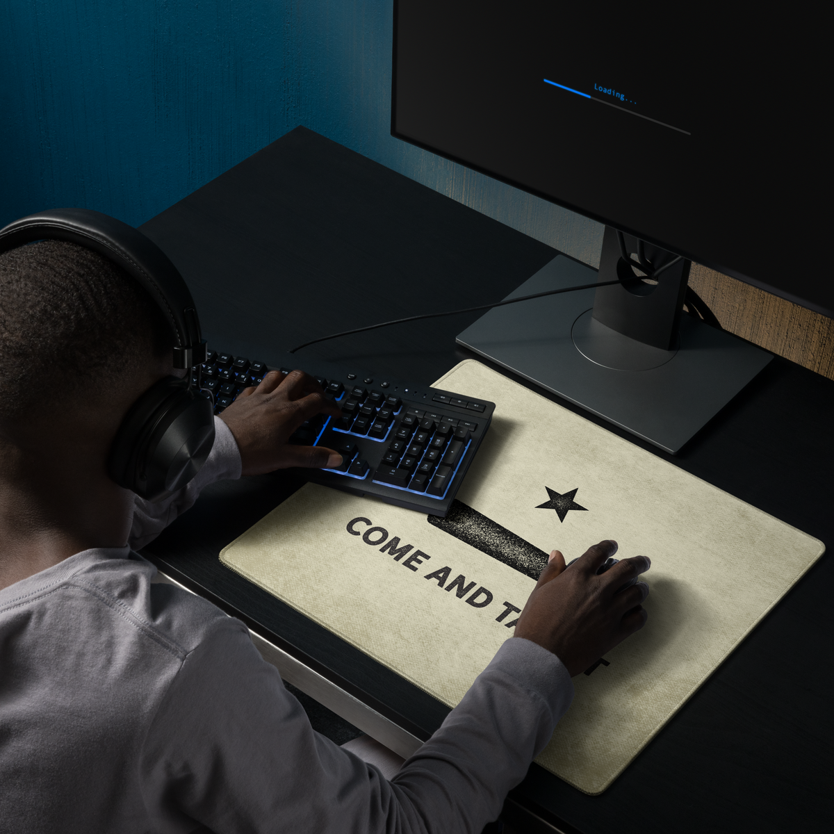 Gonzalez Come and Take It Gaming Desk Mat