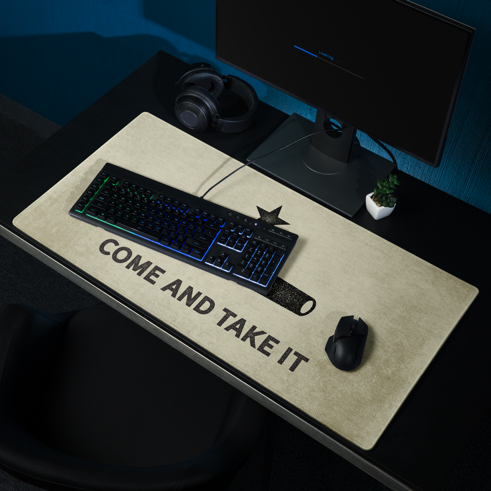 Gonzalez Come and Take It Gaming Desk Mat
