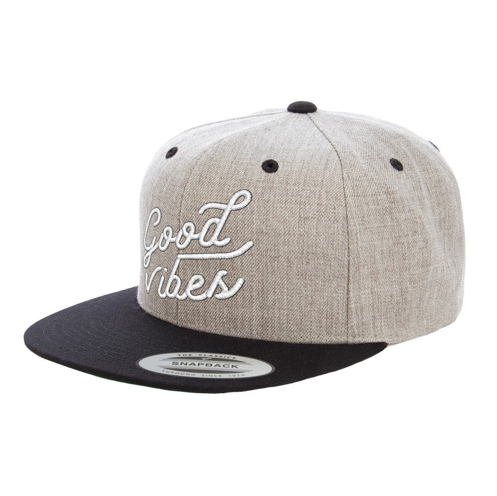 Good Vibes Snapback Cap
