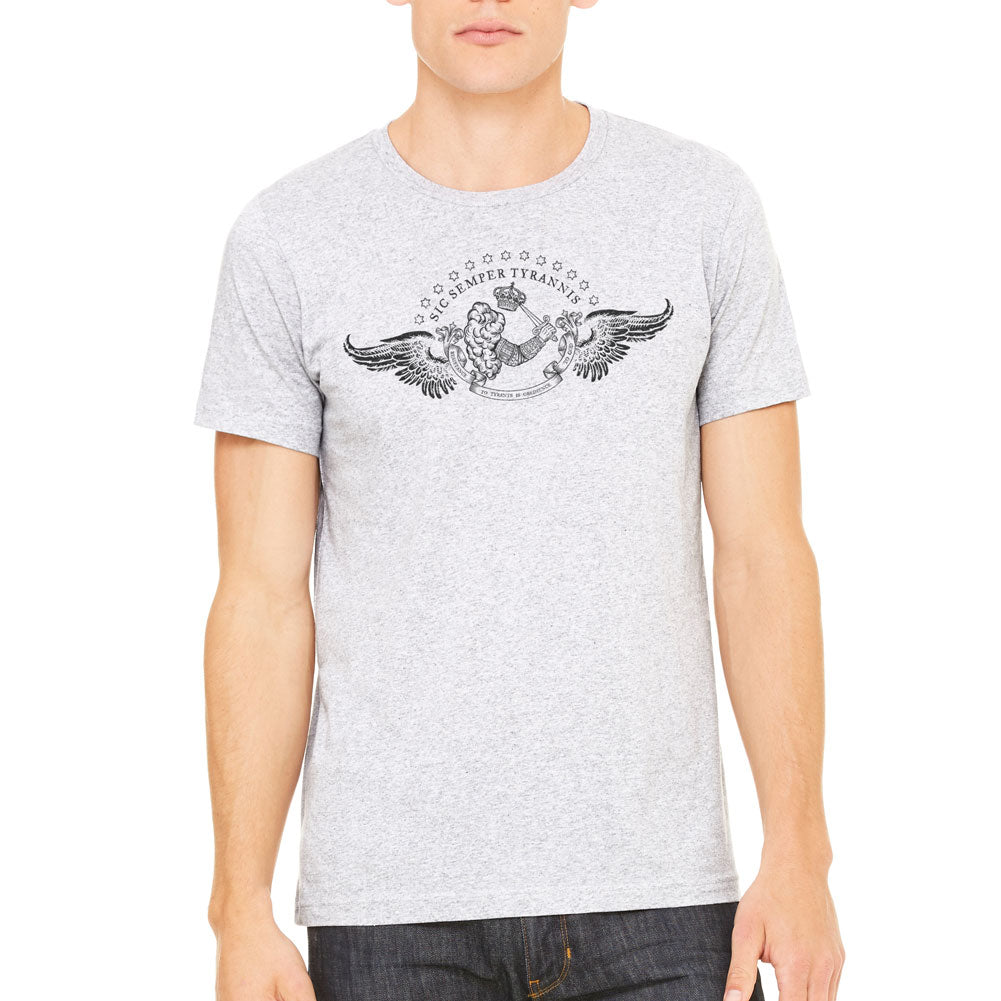 Resistance to Tyrants Gostelowe Battle Flag Men's Tee