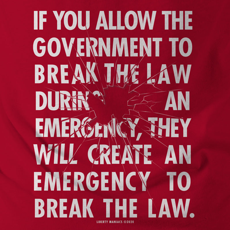 Government Emergency Unisex Long Sleeve Tee
