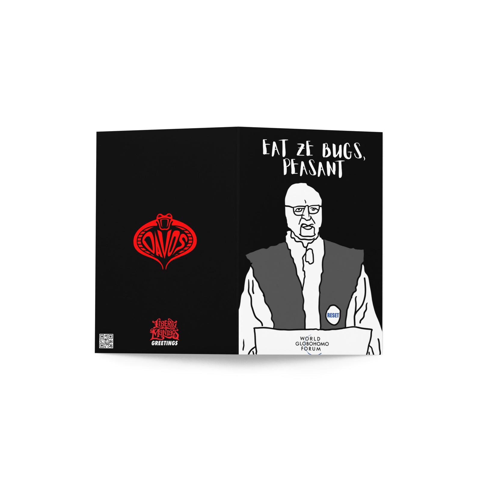 Great Reset Greeting card