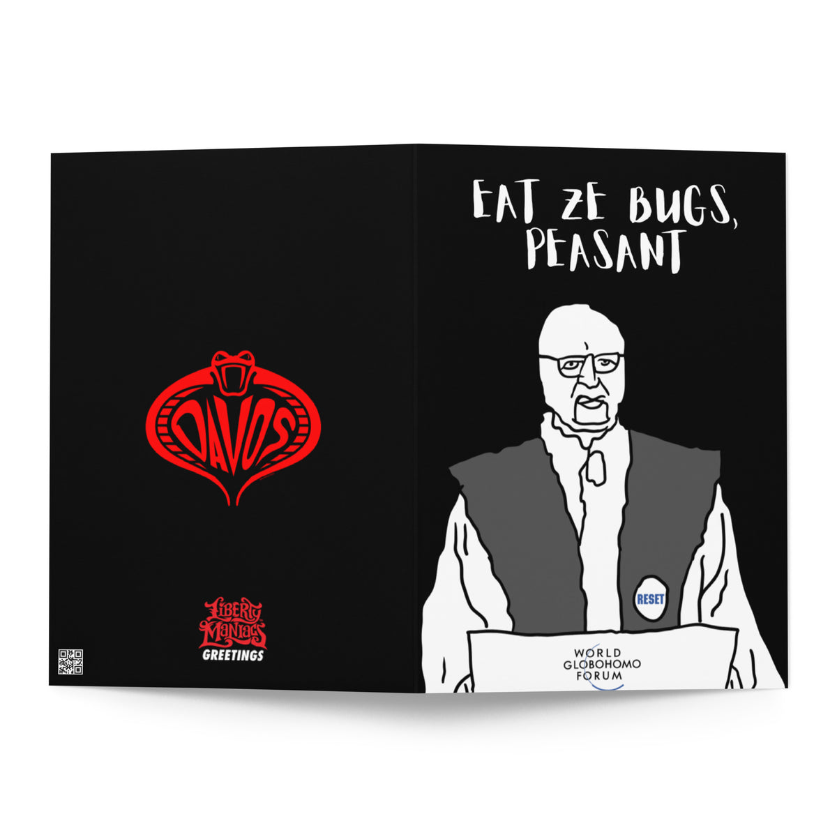 Great Reset Greeting card