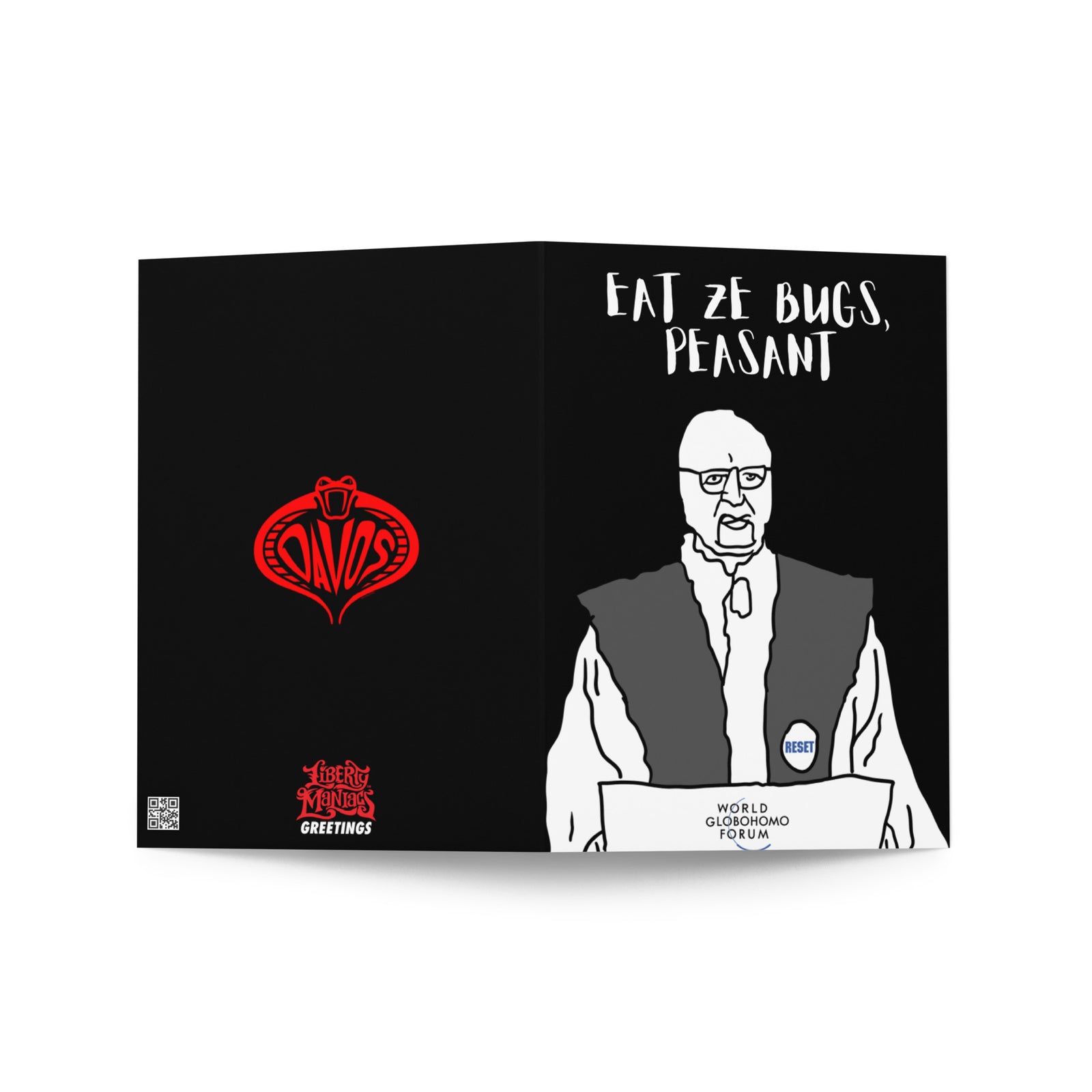 Great Reset Greeting card