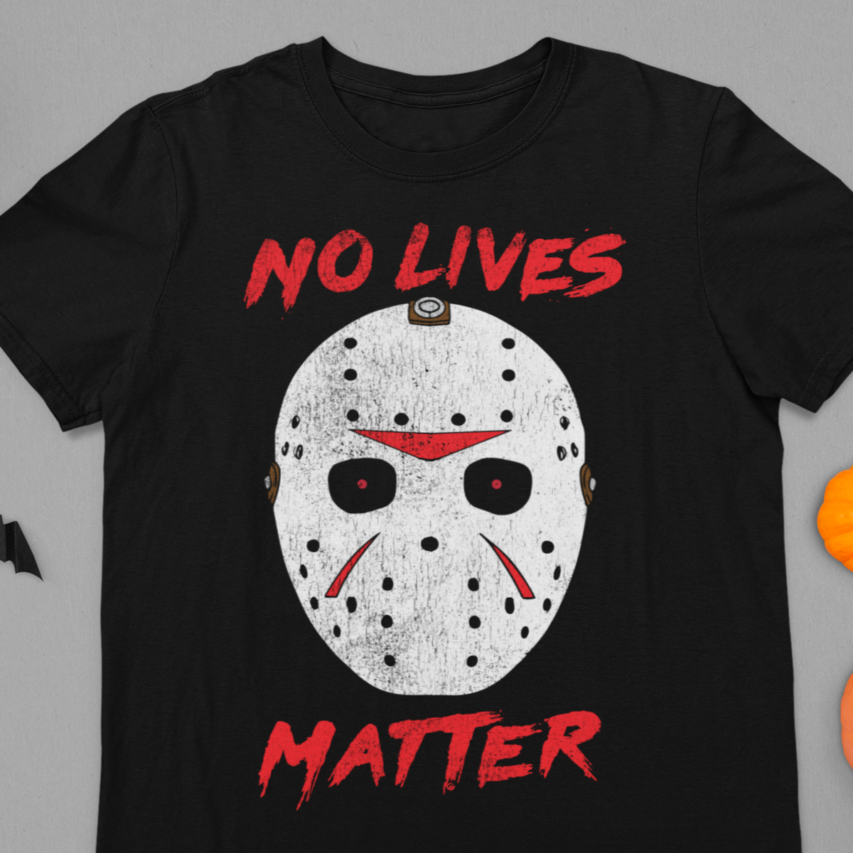 No Lives Matter Jason Mask Graphic Tee