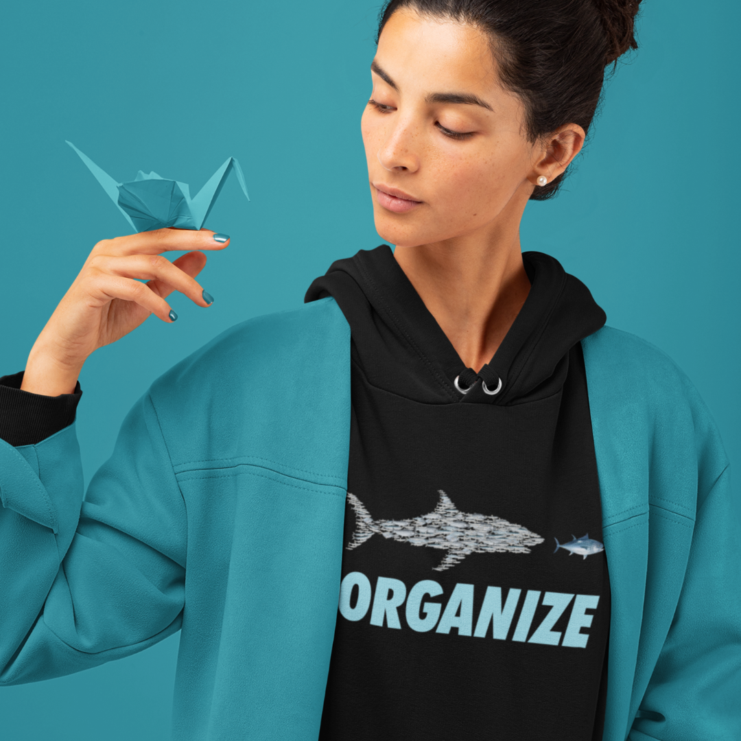 Organize Fish Unisex Hoodie