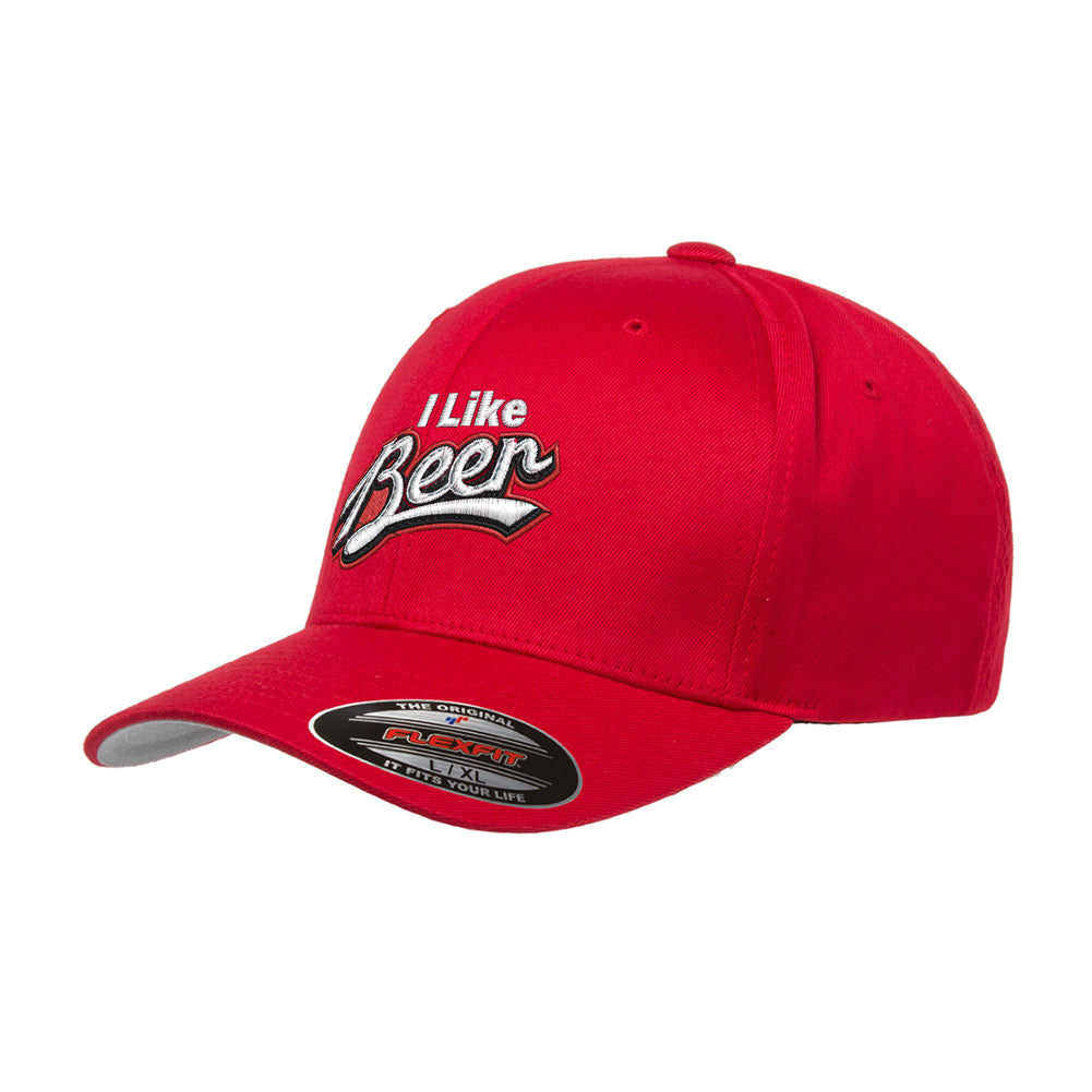 I Like Beer Flexfit Twill Cap