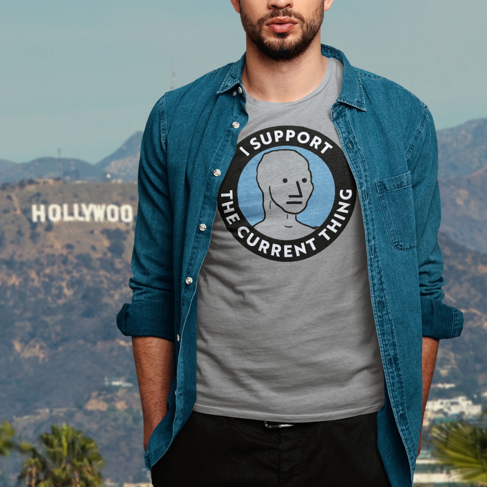 I Support the Current Thing NPC Shirt