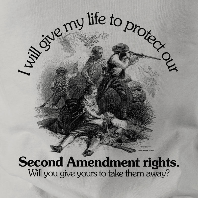I Will Give My Life to Protect Our Second Amendment Unisex Long Sleeve Tee
