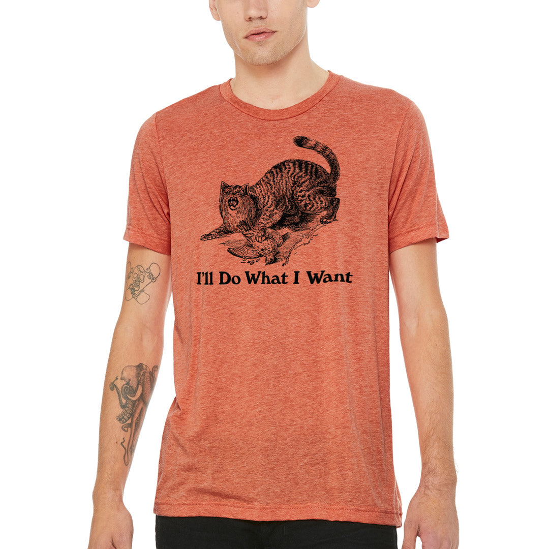 Wildcat I&#39;ll Do What I Want Short-Sleeve Unisex T-Shirt