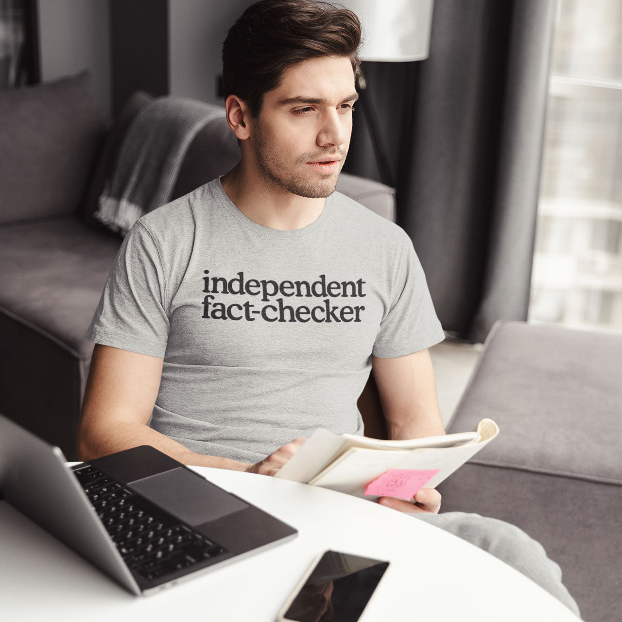 Independent Fact Checker Short-Sleeve Unisex T-Shirt