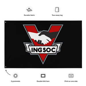 INGSOC 1984 Insignia Flag