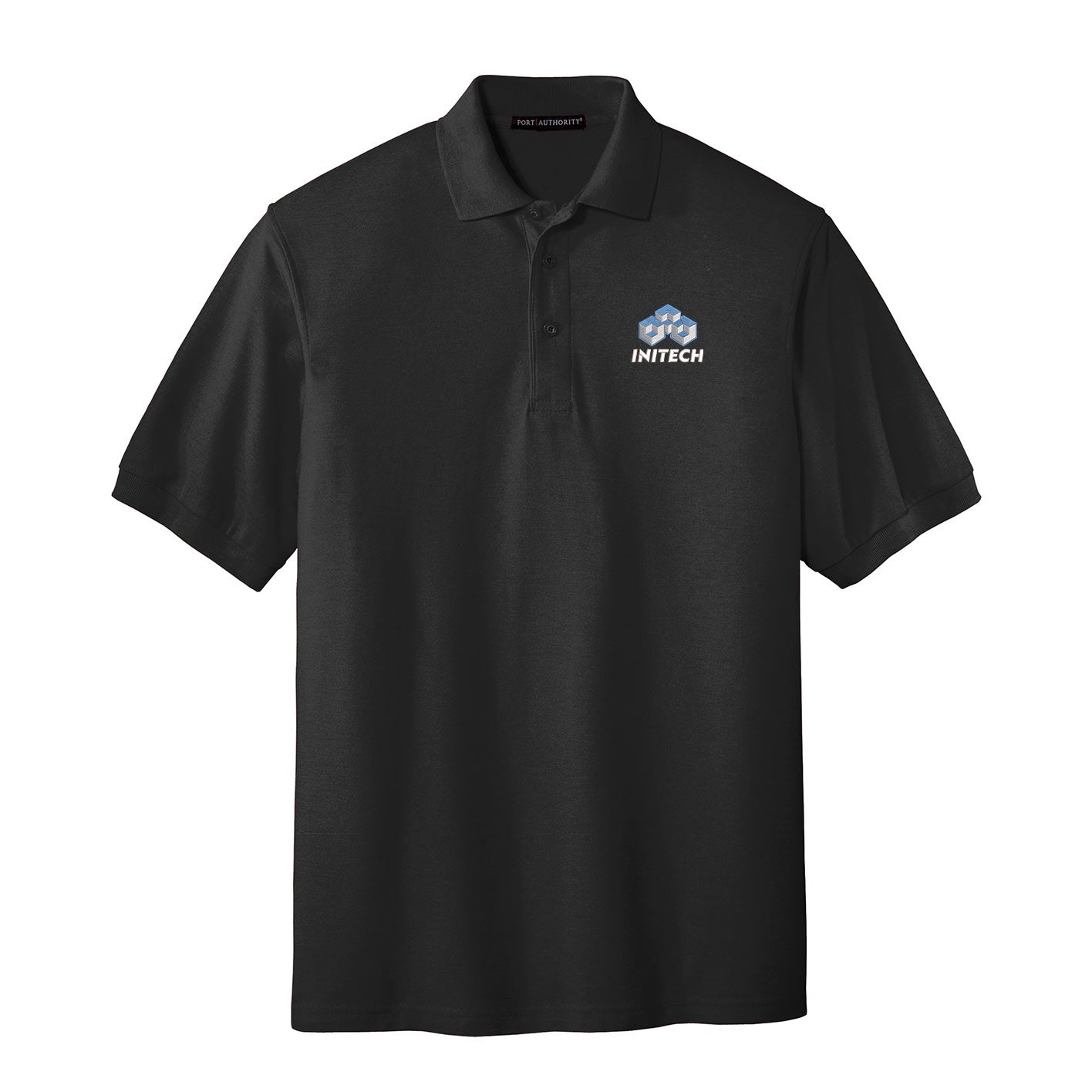 Initech Office Space Men's Embroidered Polo - Liberty Maniacs