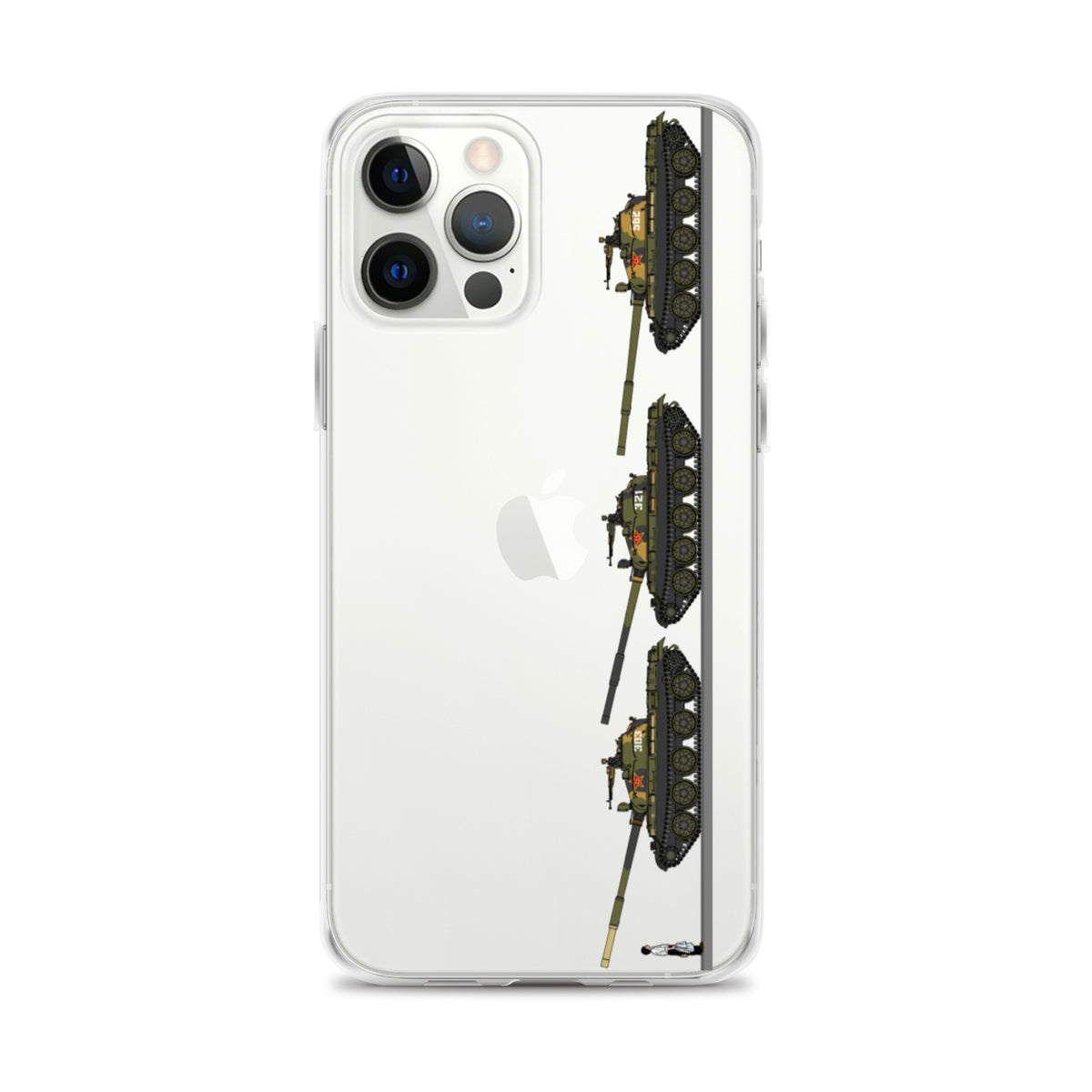 Tiananmen Tank Man Mug Black 33rd Anniversary iPhone Case