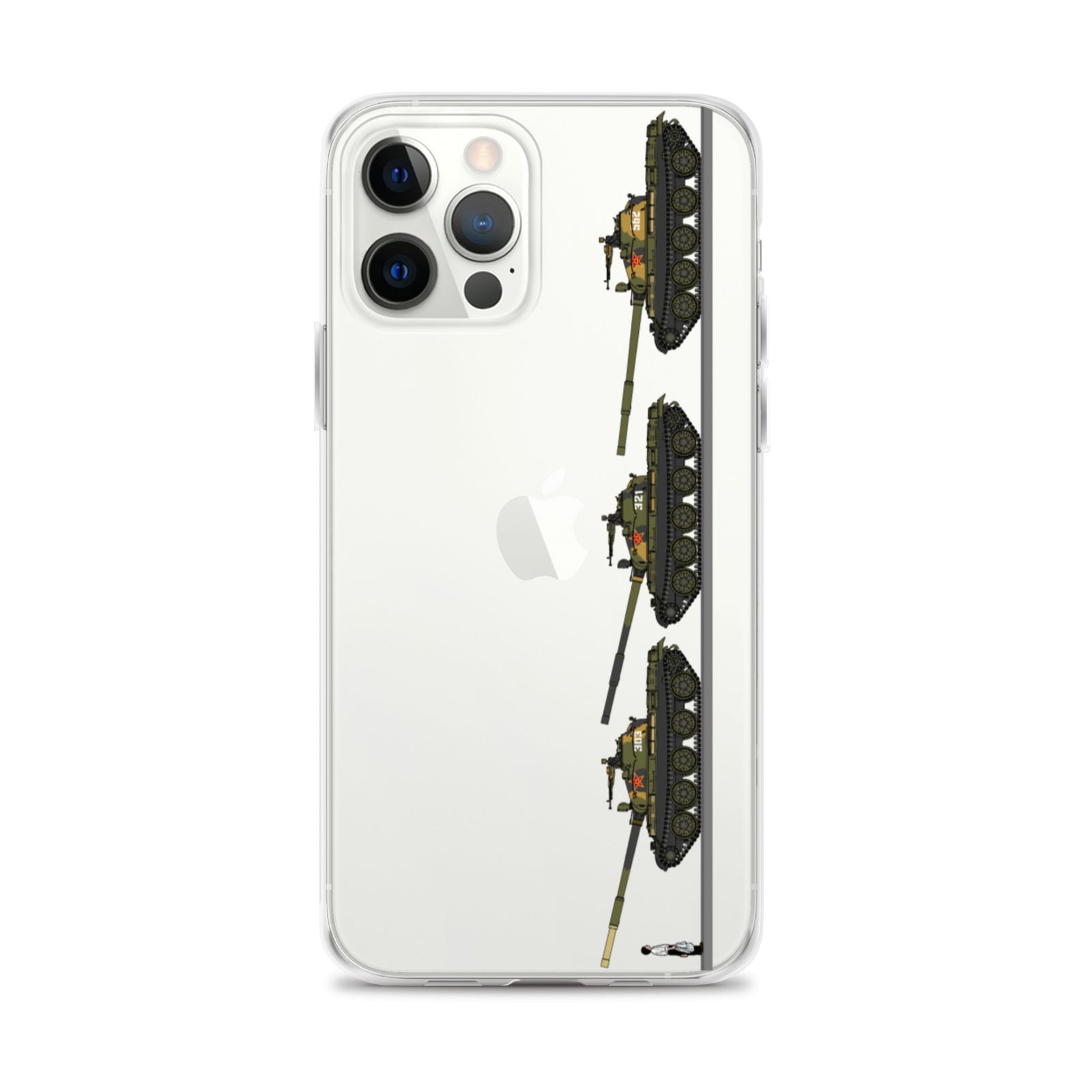 Tiananmen Tank Man Mug Black 33rd Anniversary iPhone Case