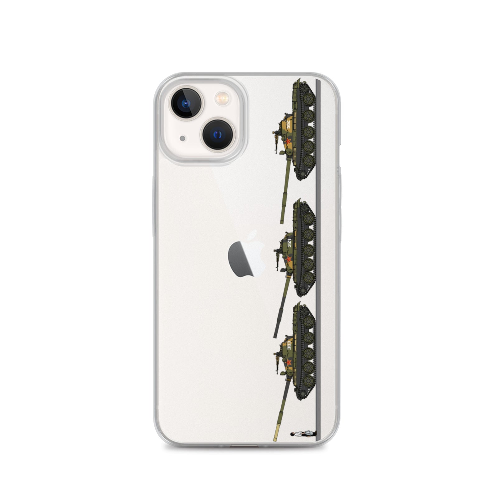 Tiananmen Tank Man Mug Black 33rd Anniversary iPhone Case