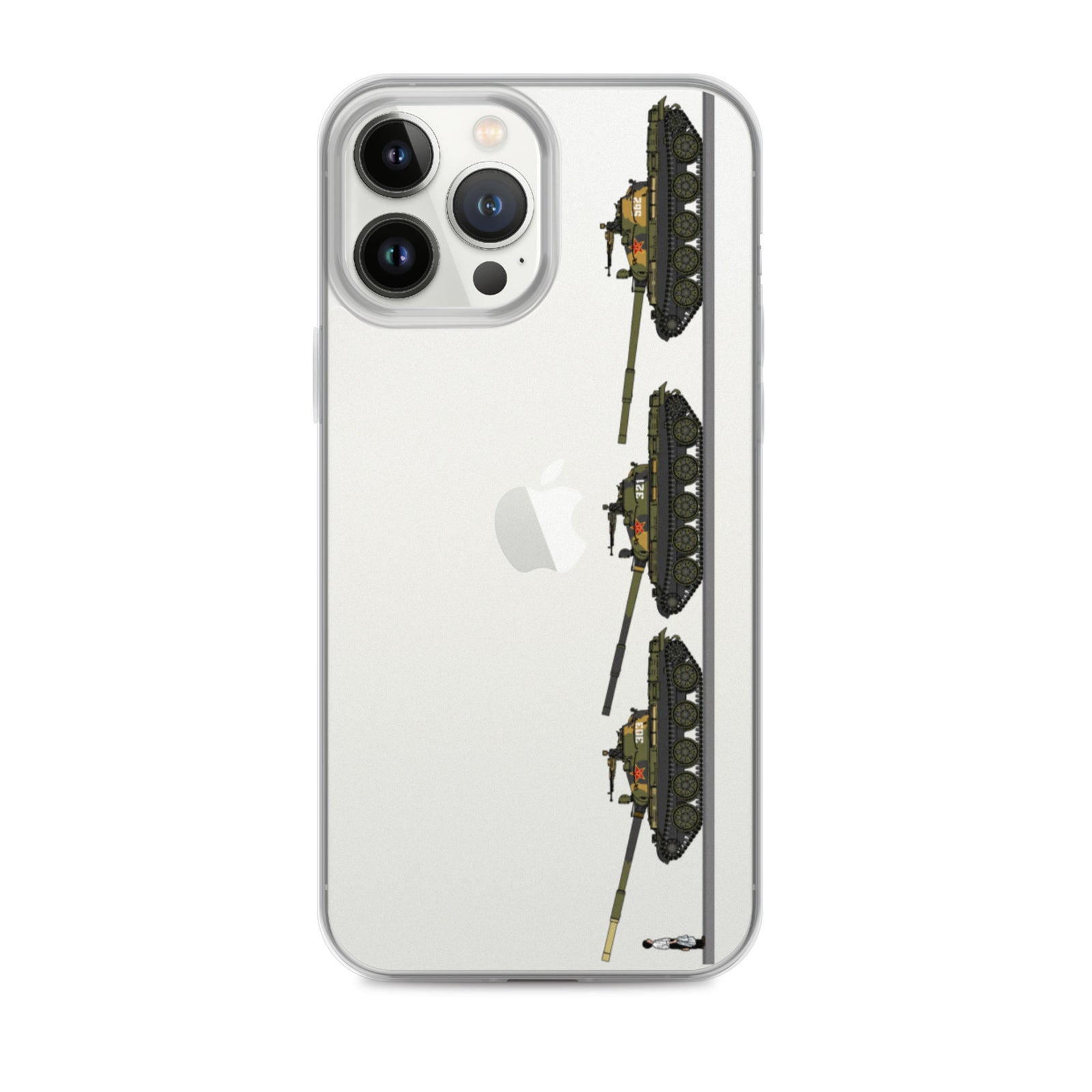 Tiananmen Tank Man Mug Black 33rd Anniversary iPhone Case