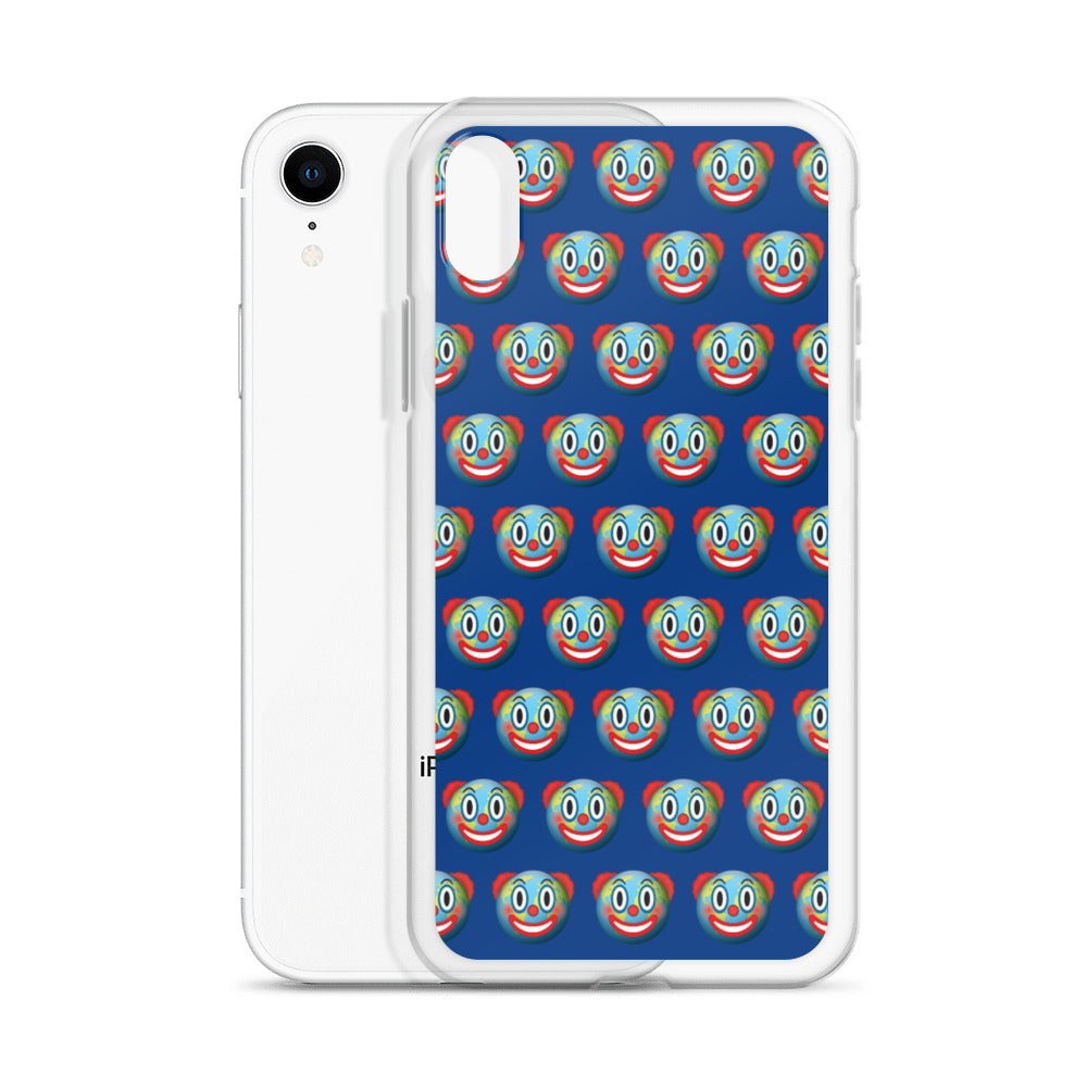 Clown World Emoji iPhone Case