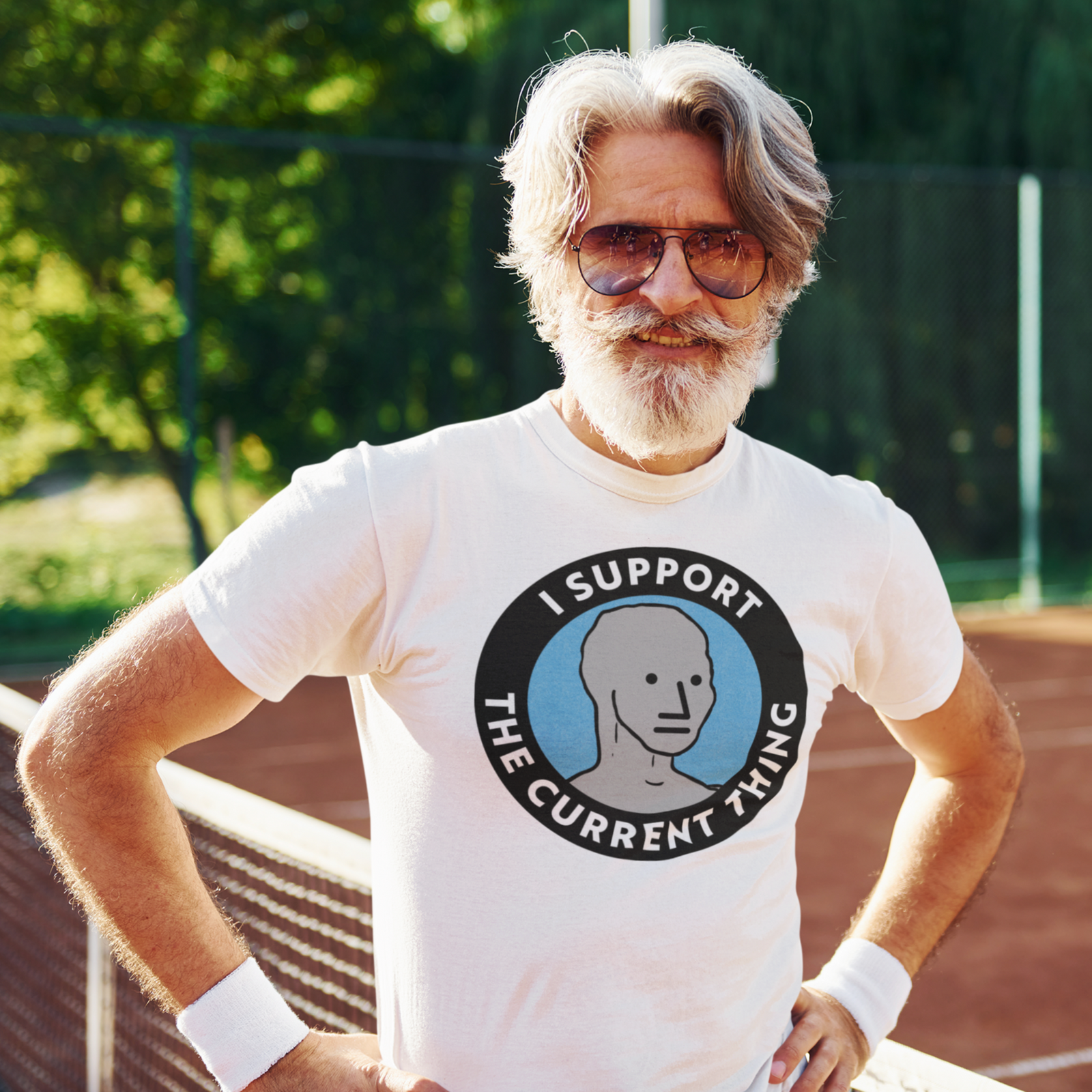 I Support the Current Thing NPC Shirt
