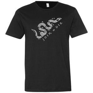 Join or Die Men's Vintage Graphic T-shirt
