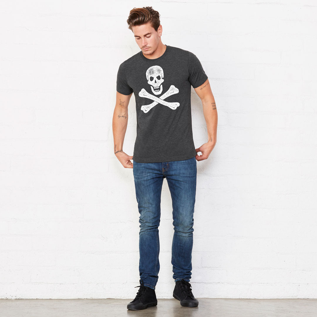 Jolly Roger Crossbones Short-Sleeve Unisex T-Shirt