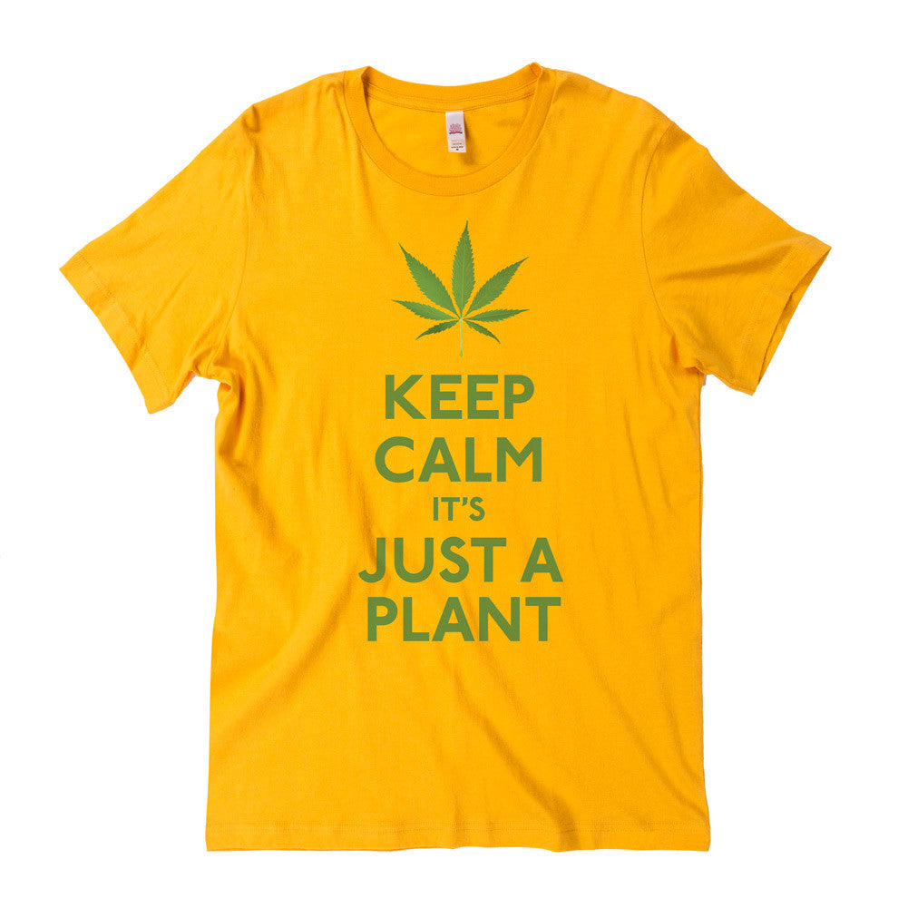 Keep Calm It&#39;s Just A Plant Graphic Tee