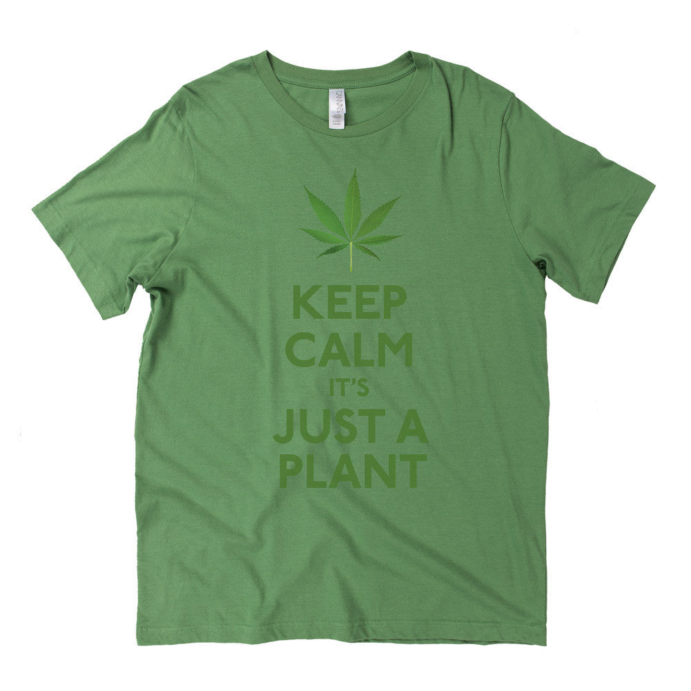 Keep Calm It&#39;s Just A Plant Graphic Tee