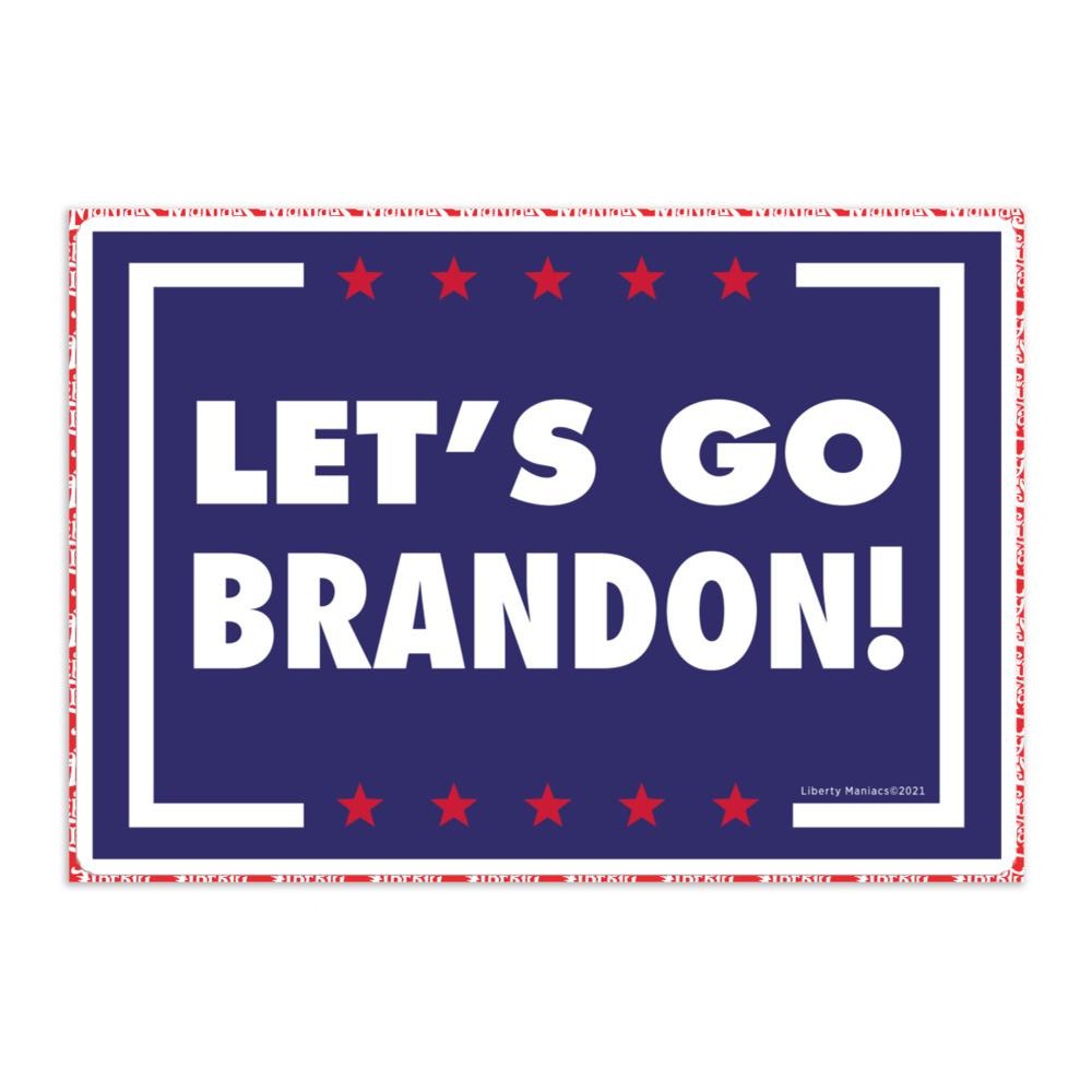 Let's Go Brandon Mega Sticker
