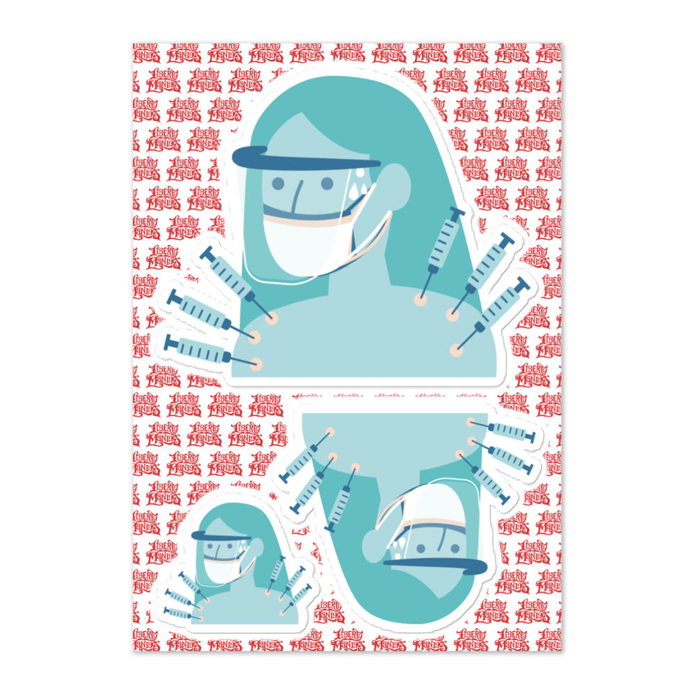 CDC NPC Sticker sheet - Liberty Maniacs