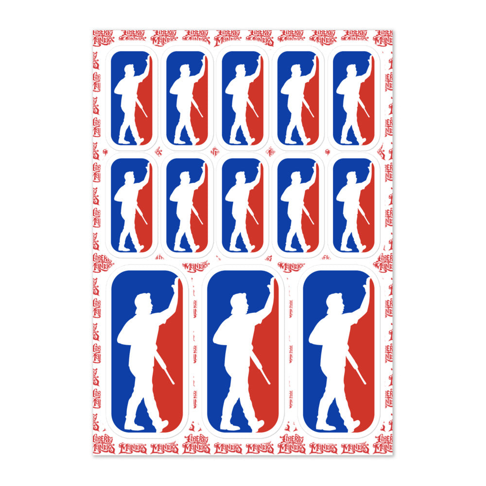 Kyle Walks FAAFO Self Defense Sticker sheet