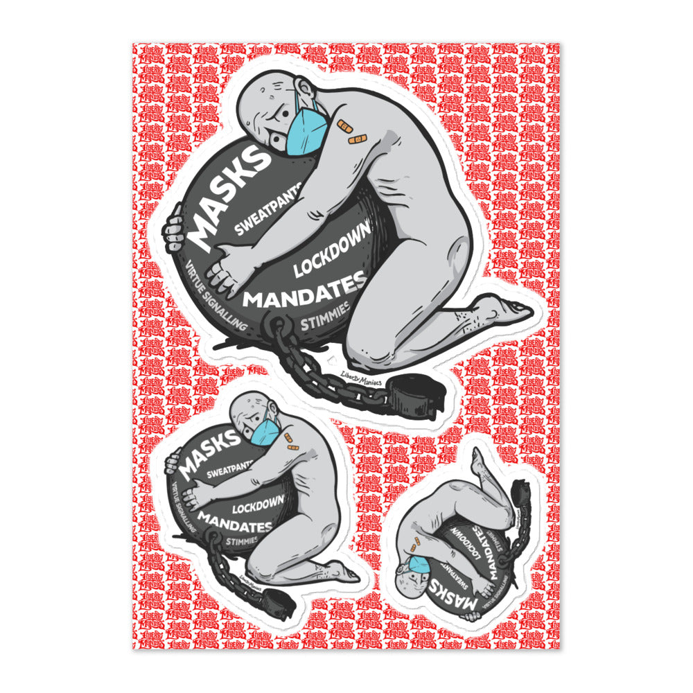 Mandate NPC Ball and Chain Sticker Sheet